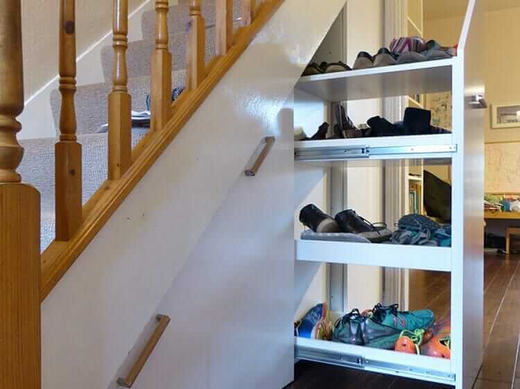 Under-stair storage in London | Form Creations