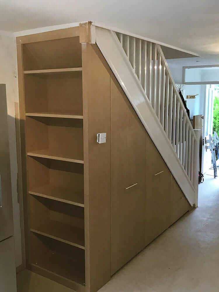 Under-stair storage in London | Form Creations